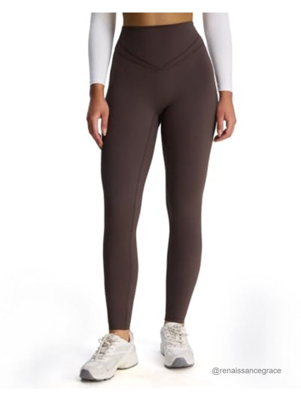 High Waist Yoga Leggings Stretch Nylon Spandex